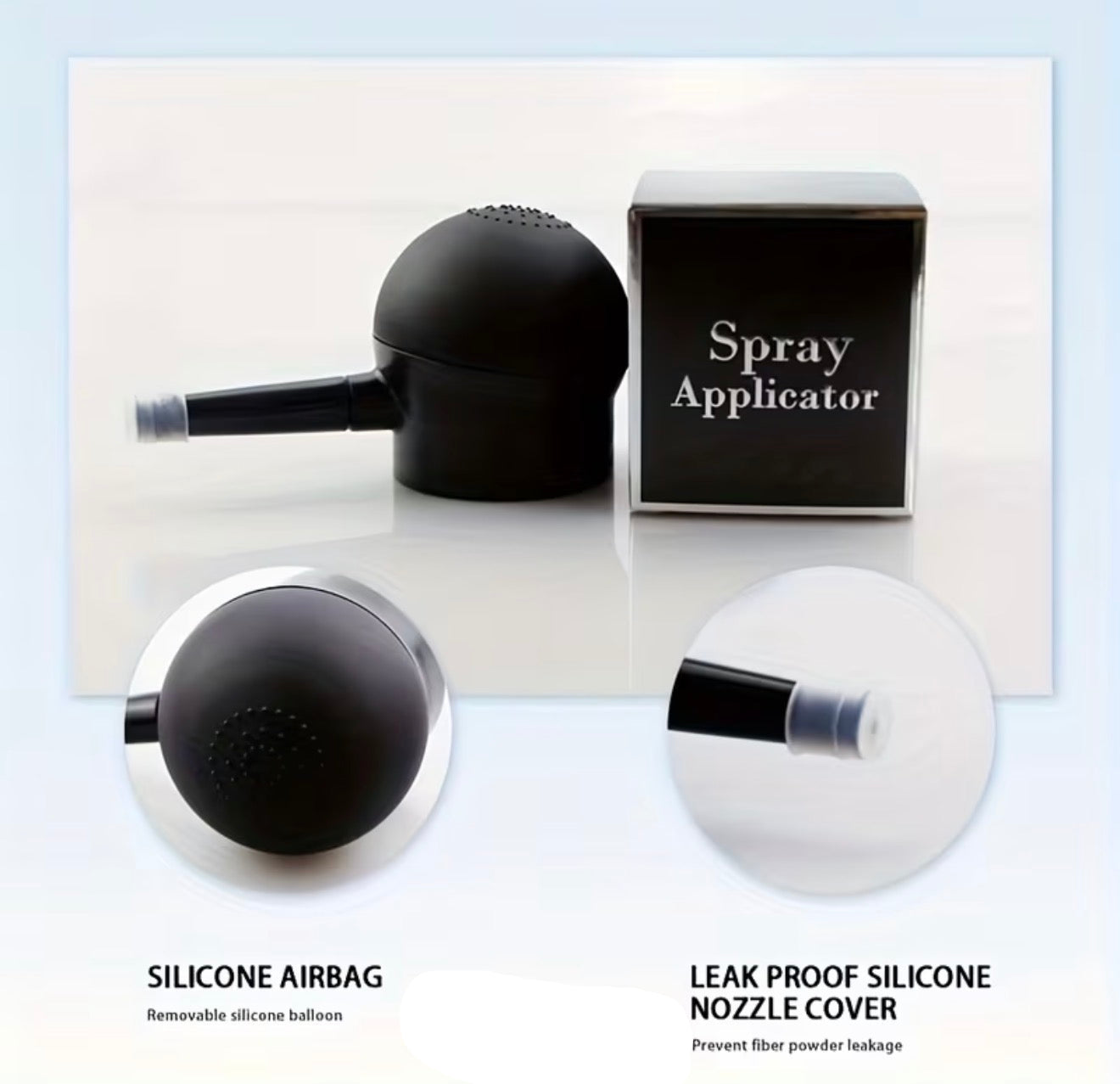 TEMPLE™ HAIR FIBERS SPRAY APPLICATOR